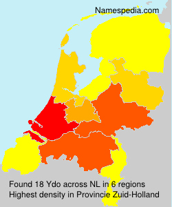 Surname Ydo in Netherlands Surname Ydo in Netherlands