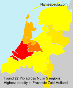 Surname Yip in Netherlands Surname Yip in Netherlands