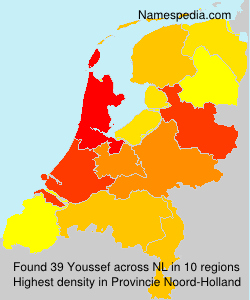 Surname Youssef in Netherlands Surname Youssef in Netherlands