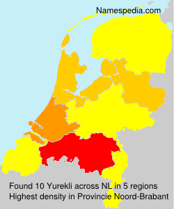 Surname Yurekli in Netherlands Surname Yurekli in Netherlands