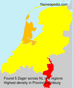 Surname Zager in Netherlands Surname Zager in Netherlands