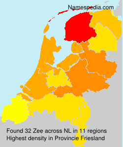 Surname Zee in Netherlands Surname Zee in Netherlands