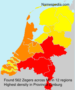 Surname Zegers in Netherlands Surname Zegers in Netherlands