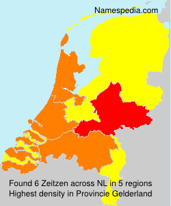 Surname Zeitzen in Netherlands Surname Zeitzen in Netherlands