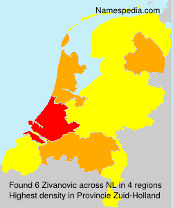 Surname Zivanovic in Netherlands Surname Zivanovic in Netherlands