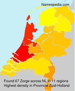 Surname Zorge in Netherlands Surname Zorge in Netherlands