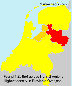 Surname Zuithof in Netherlands Surname Zuithof in Netherlands