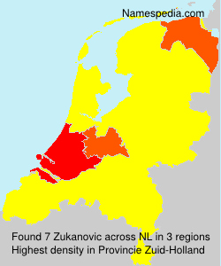 Surname Zukanovic in Netherlands Surname Zukanovic in Netherlands