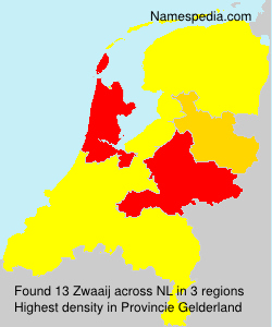 Surname Zwaaij in Netherlands Surname Zwaaij in Netherlands