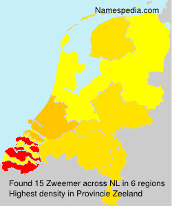 Surname Zweemer in Netherlands Surname Zweemer in Netherlands