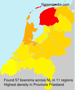 Surname boersma in Netherlands Surname boersma in Netherlands