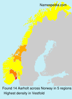 Surname Aarholt in Norway Surname Aarholt in Norway