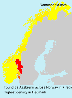 Surname Aasbrenn in Norway Surname Aasbrenn in Norway