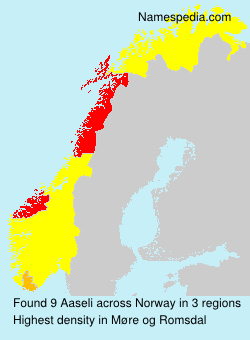 Surname Aaseli in Norway Surname Aaseli in Norway