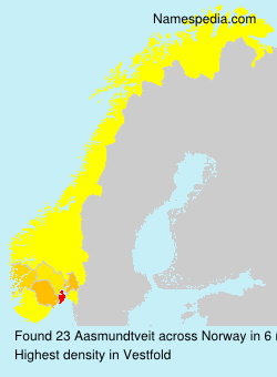 Surname Aasmundtveit in Norway Surname Aasmundtveit in Norway