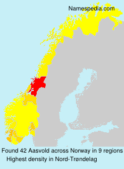 Surname Aasvold in Norway Surname Aasvold in Norway