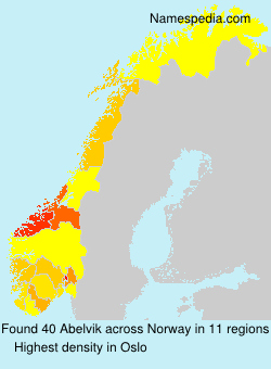Surname Abelvik in Norway Surname Abelvik in Norway