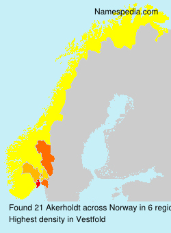 Surname Akerholdt in Norway Surname Akerholdt in Norway