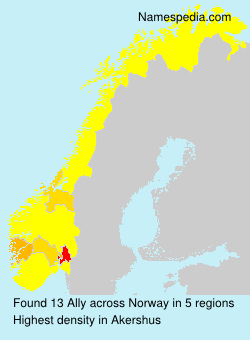 Surname Ally in Norway Surname Ally in Norway