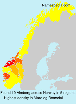 Surname Almberg in Norway Surname Almberg in Norway