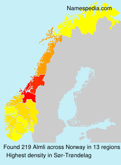 Surname Almli in Norway Surname Almli in Norway
