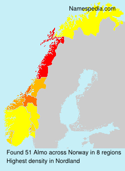 Surname Almo in Norway Surname Almo in Norway