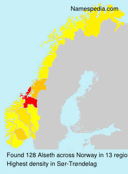Surname Alseth in Norway Surname Alseth in Norway