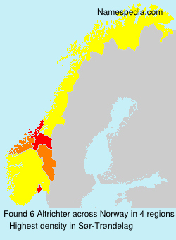 Surname Altrichter in Norway Surname Altrichter in Norway
