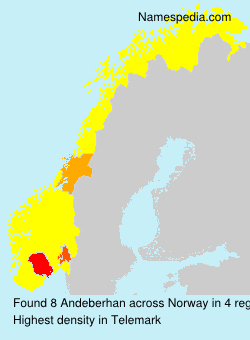 Surname Andeberhan in Norway Surname Andeberhan in Norway