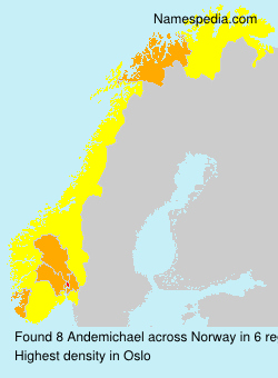 Surname Andemichael in Norway Surname Andemichael in Norway