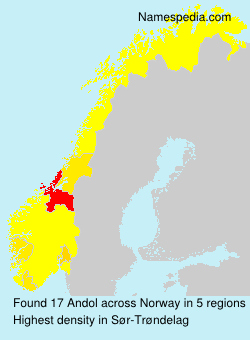 Surname Andol in Norway Surname Andol in Norway