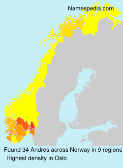 Surname Andres in Norway Surname Andres in Norway