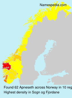Surname Apneseth in Norway Surname Apneseth in Norway