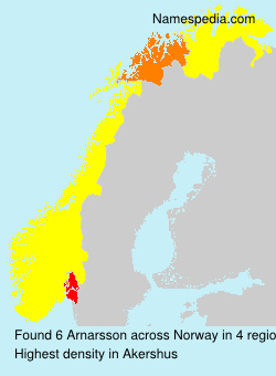 Surname Arnarsson in Norway Surname Arnarsson in Norway