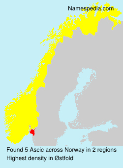 Surname Ascic in Norway Surname Ascic in Norway