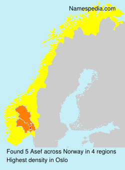 Surname Asef in Norway Surname Asef in Norway