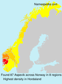 Surname Aspevik in Norway Surname Aspevik in Norway