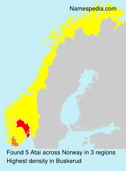 Surname Atai in Norway