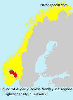Surname Augerud in Norway Surname Augerud in Norway