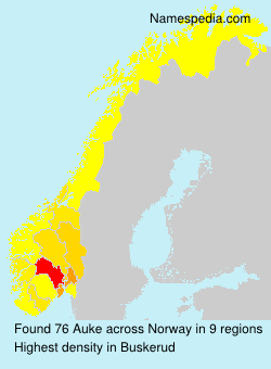 Surname Auke in Norway Surname Auke in Norway