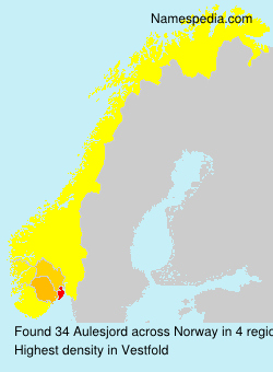 Surname Aulesjord in Norway Surname Aulesjord in Norway