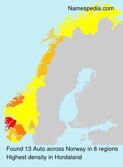 Surname Auto in Norway Surname Auto in Norway