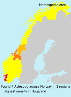 Surname Avlesbug in Norway Surname Avlesbug in Norway