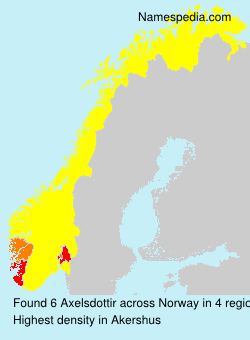 Surname Axelsdottir in Norway Surname Axelsdottir in Norway