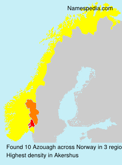 Surname Azouagh in Norway Surname Azouagh in Norway