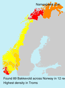 Surname Bakkevold in Norway Surname Bakkevold in Norway