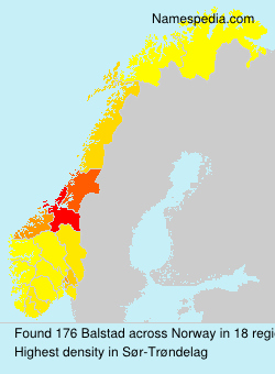 Surname Balstad in Norway Surname Balstad in Norway