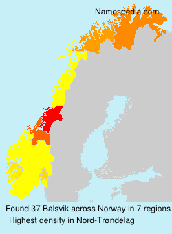 Surname Balsvik in Norway Surname Balsvik in Norway