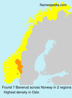 Surname Banerud in Norway Surname Banerud in Norway