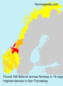 Surname Belsvik in Norway Surname Belsvik in Norway